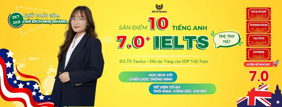 Trung tâm luyện thi IELTS Tactics - Vinhomes Ocean Park Gia Lâm