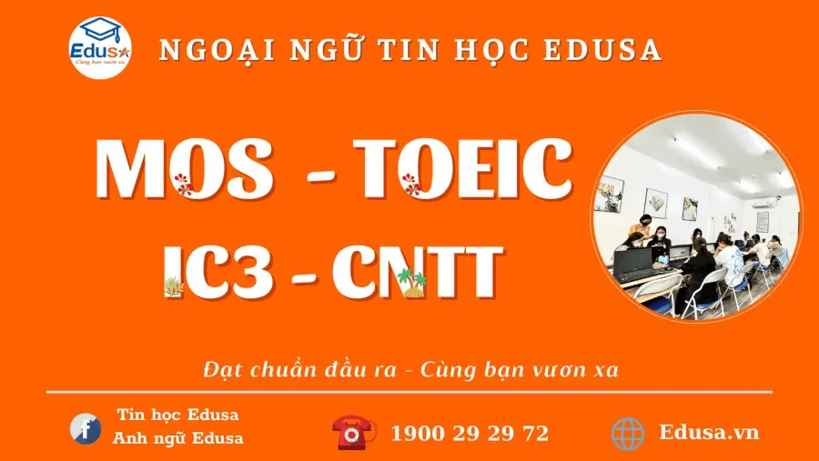 Trung tâm Ngoại ngữ - Tin học Edusa