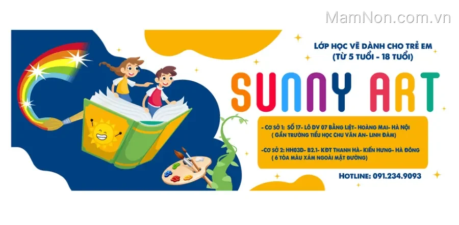 Trung tâm học vẽ Sunny Art - Linh Đàm