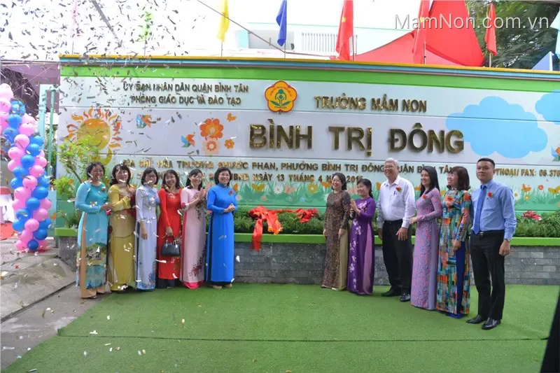 Trường mầm non Bình Trị Đông