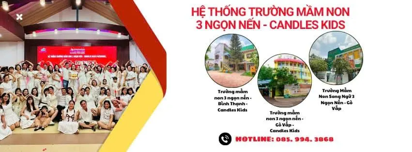 Trường Mầm non Song ngữ 3 ngọn nến (Candles Kids)