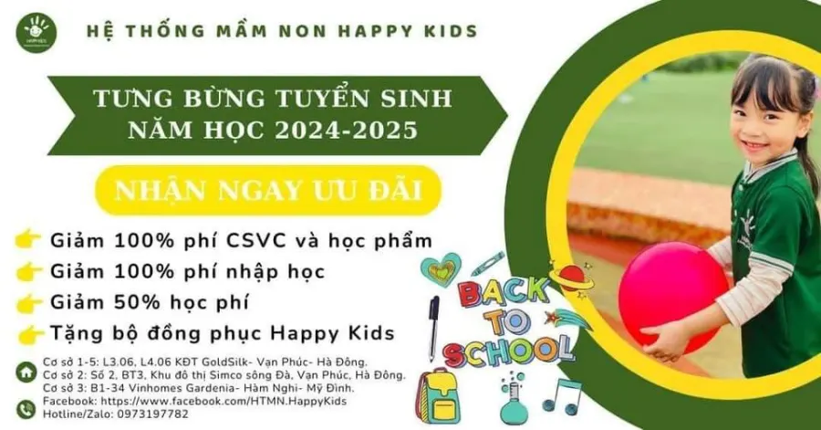 Trường mầm non Bé Hạnh Phúc (Happy Kids)