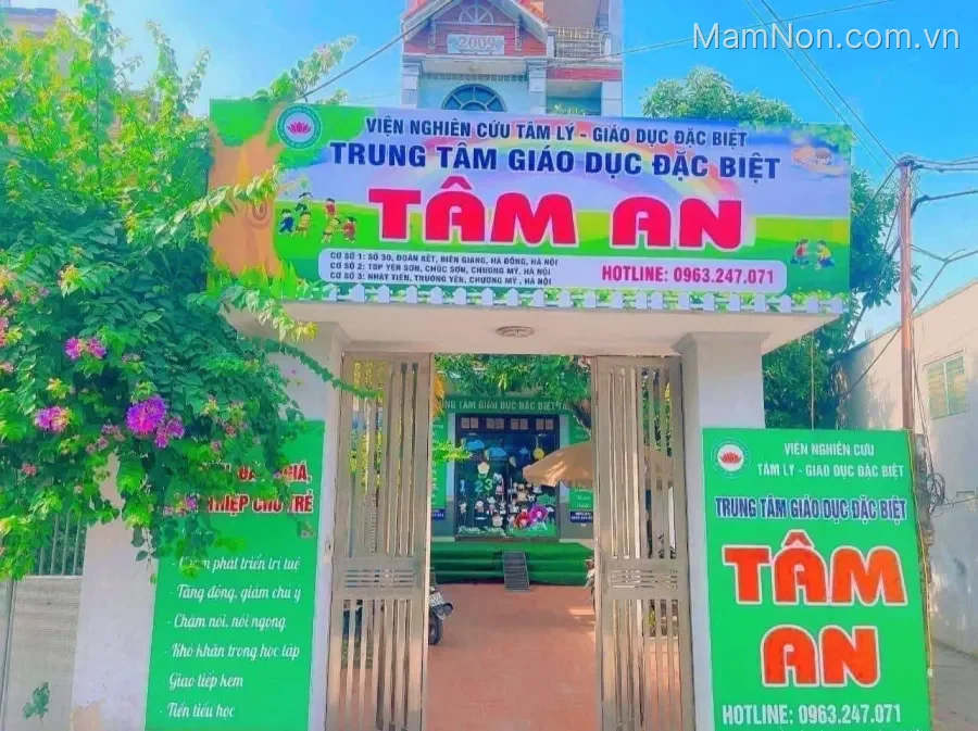 Trung tâm Can Thiệp Sớm Tâm An