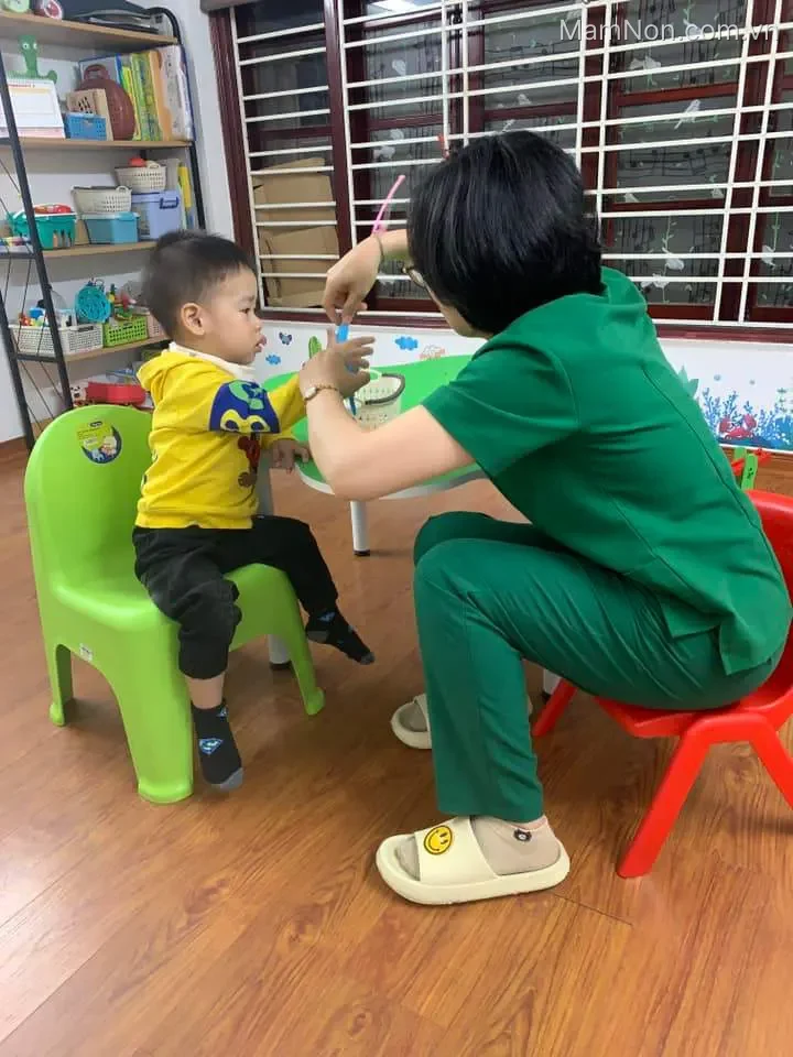 Lớp học Mầm hạnh phúc