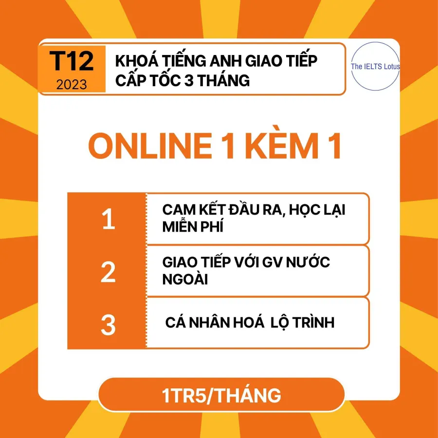 Trung tâm Luyện thi IELTS Lotus
