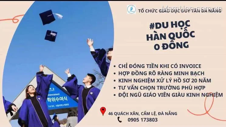 Trung tâm Du Học Hàn Quốc Duy Tân - Chi Nhánh Đà Nẵng