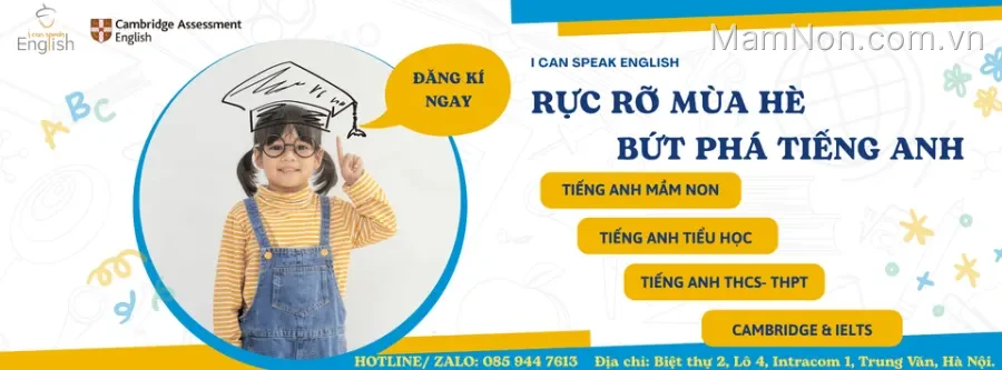 Trung tâm Tiếng Anh ICS English - I Can Speak English