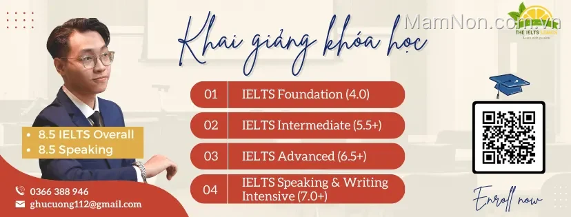 Trung tâm Tiếng Anh The IELTS Lemon