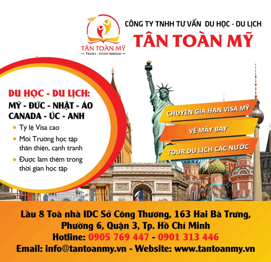 Trung tâm Du học du lịch Tân Toàn Mỹ