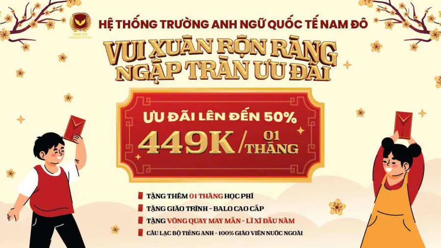 Trung tâm Anh Ngữ Nam Đô CS5