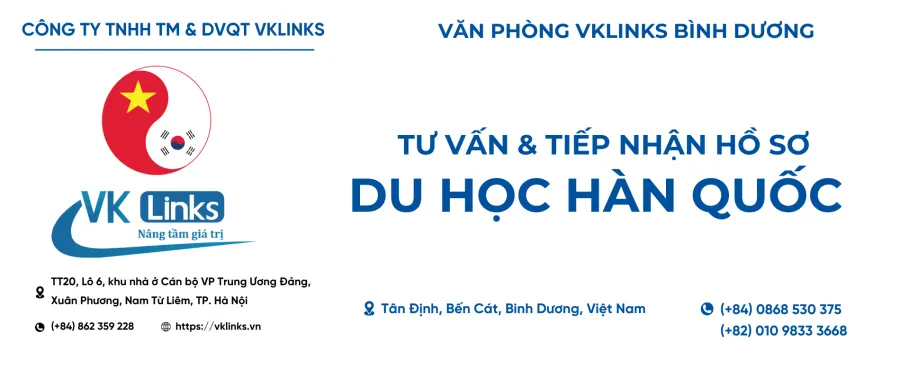 Trung tâm Du học Hàn Quốc - VKLinks
