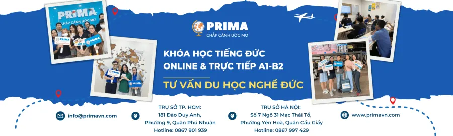 Trung tâm PRIMA - Học tiếng Đức & Du học Đức