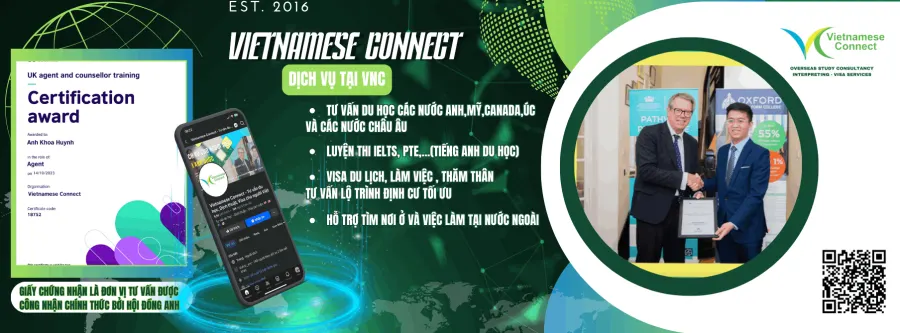 Trung tâm Vietnamese Connect - Tư vấn du học, Dịch thuật, Visa cho người Việt