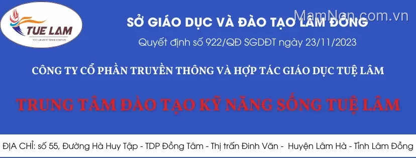 Trung tâm Kỹ Năng Sống Tuệ Lâm