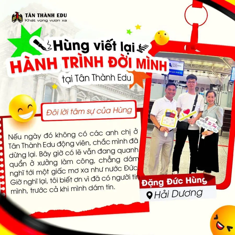 Trung tâm Tân Thành Edu - Du học nghề Đức