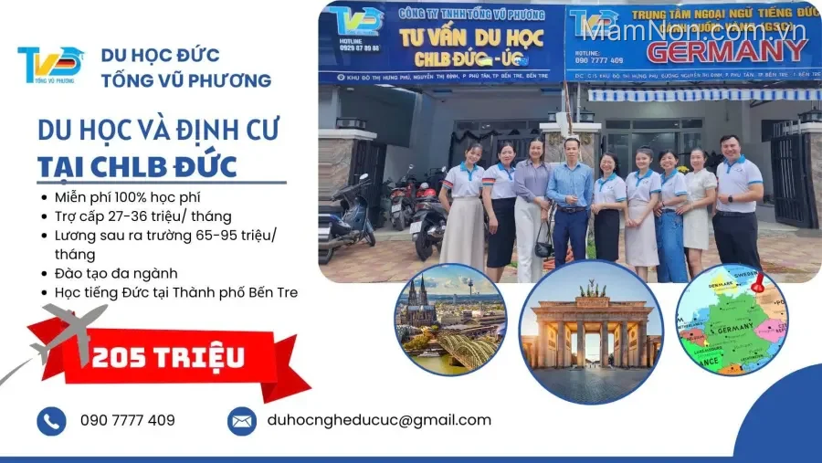 Trung tâm Du học nghề Đức Úc