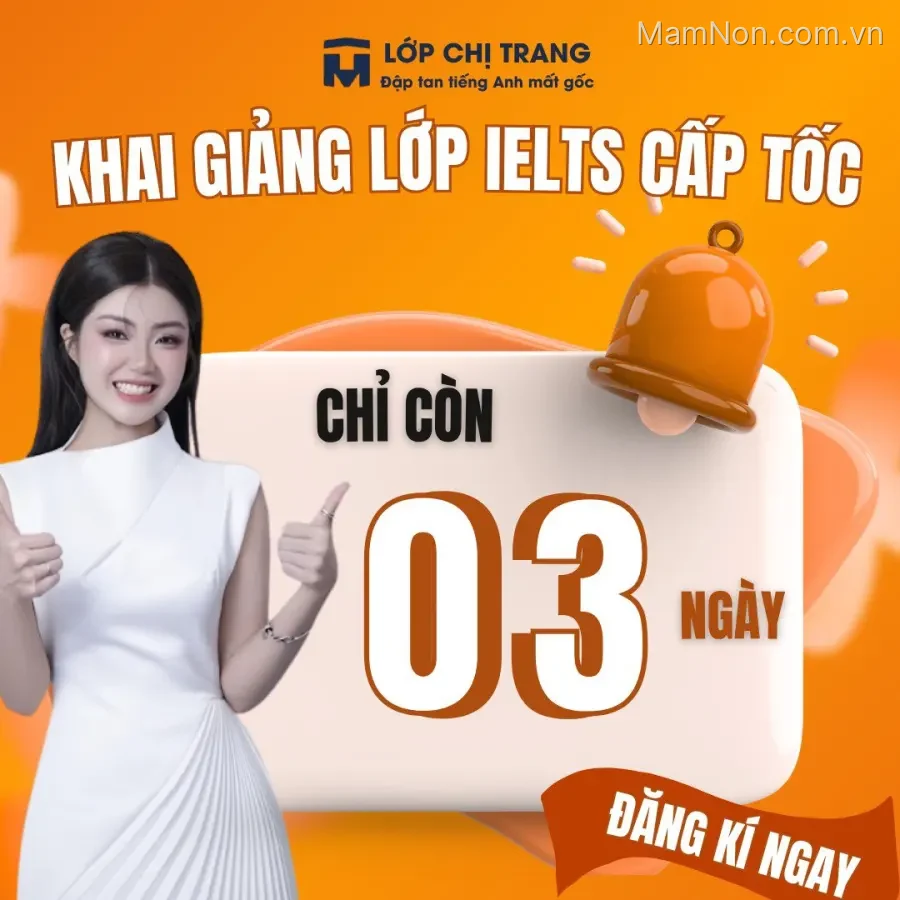 Lớp Tiếng Anh chị Trang