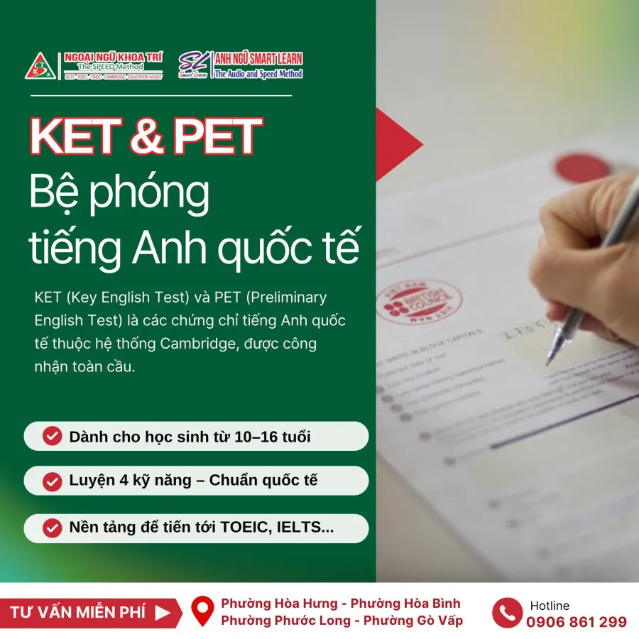 Trung tâm Ngoại Ngữ Khoa Trí