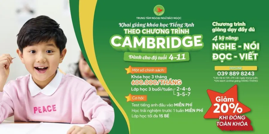 Trung tâm Ngoại Ngữ Bảo Ngọc