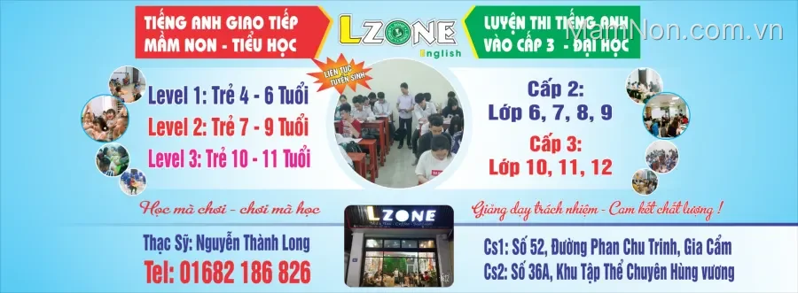 Lớp Học Tiếng Anh Thầy Nguyễn Thành Long - Lzone English