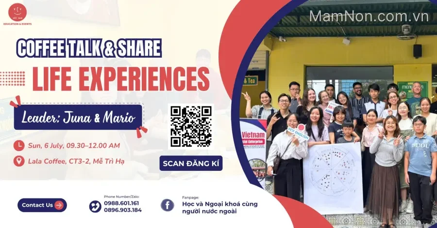 VCV English Club-Học giao tiếp cùng bản ngữ