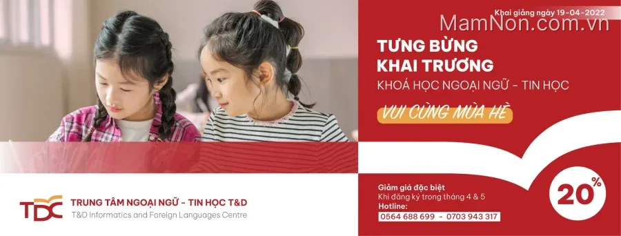 Trung tâm Ngoại ngữ - Tin học T&D