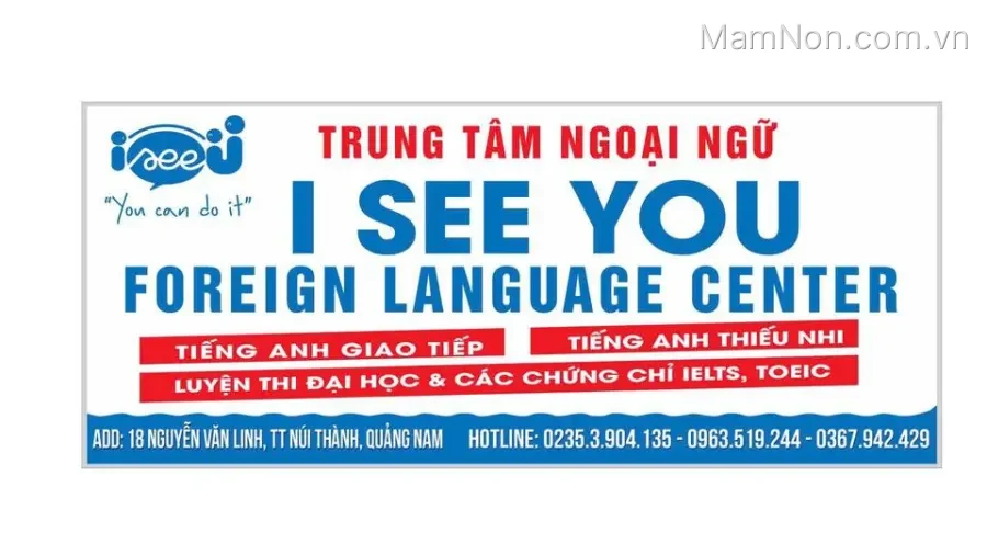 Trung tâm Ngoại Ngữ - Năng Khiếu I See You