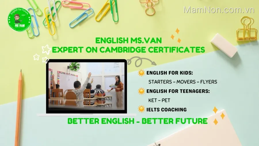 Lớp Tiếng Anh Ms Vân
