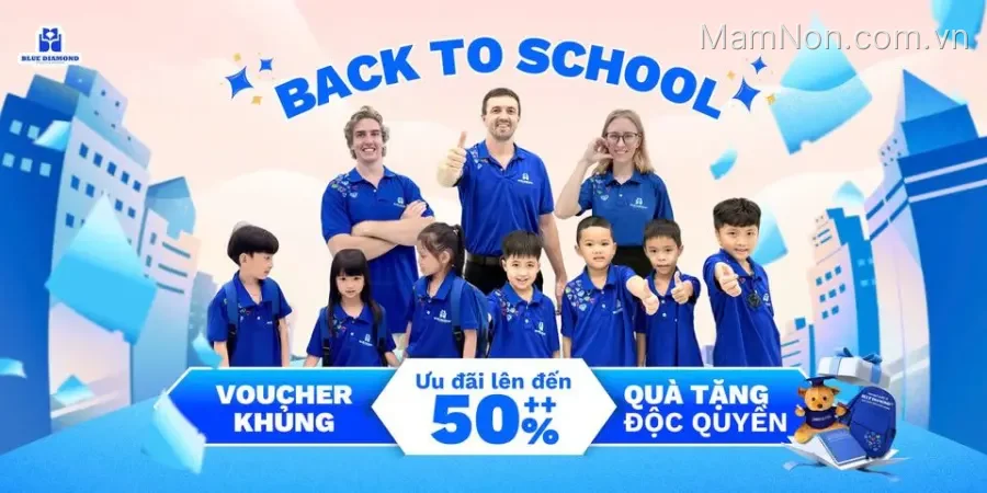 Trung tâm Blue Diamond English - Cơ sở 2