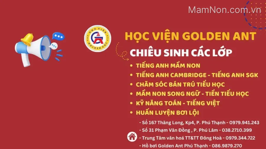 Trung tâm Anh Ngữ Golden Ant