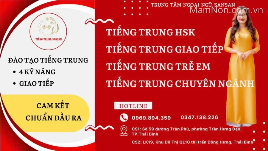 Trung tâm Tiếng Trung SanSan - Cơ sở 1