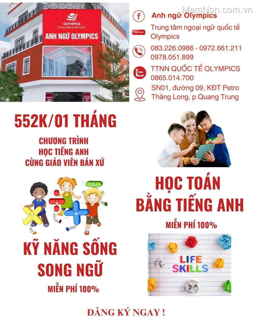 Trung tâm Ngoại Ngữ Quốc tế Olympics