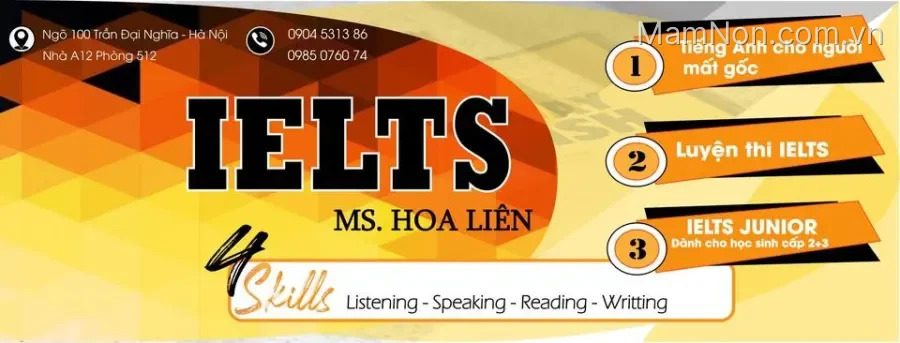 Trung tâm Tiếng Anh Ms Hoa Liên