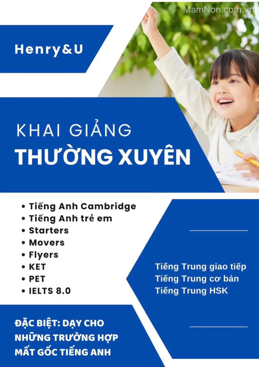 Trung tâm Ngoại Ngữ Henry & U