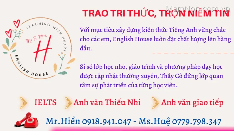 Trung tâm English House - Mr & Mrs H