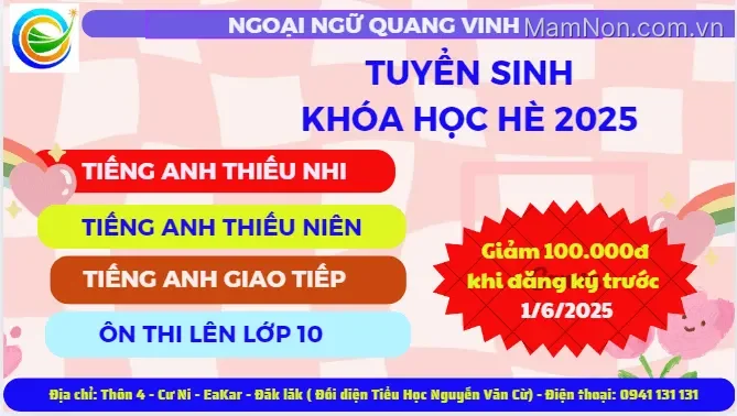 Trung tâm Ngoại Ngữ Quang Vinh
