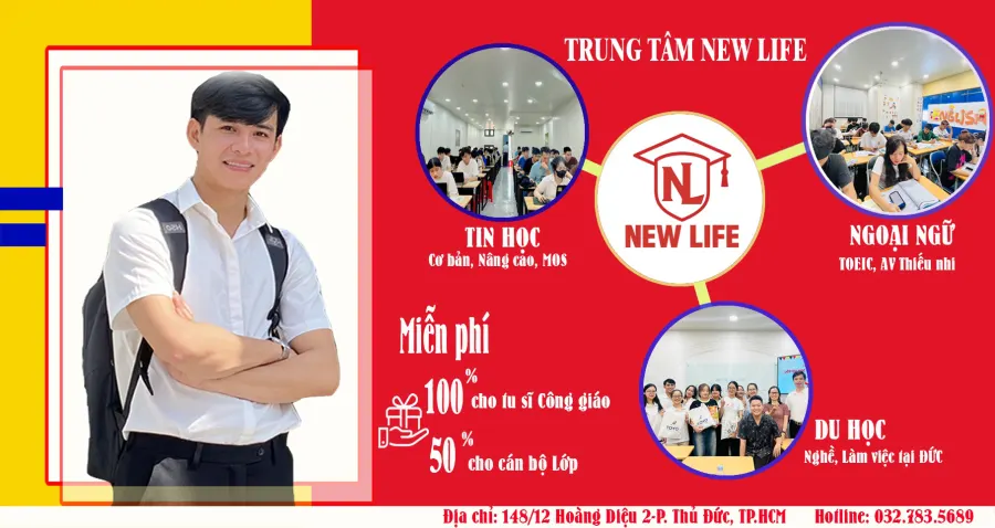 Trung tâm Tin Học-Ngoại Ngữ New Life