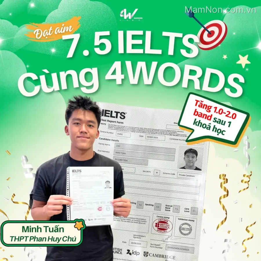 Trung tâm Anh ngữ 4WORDS