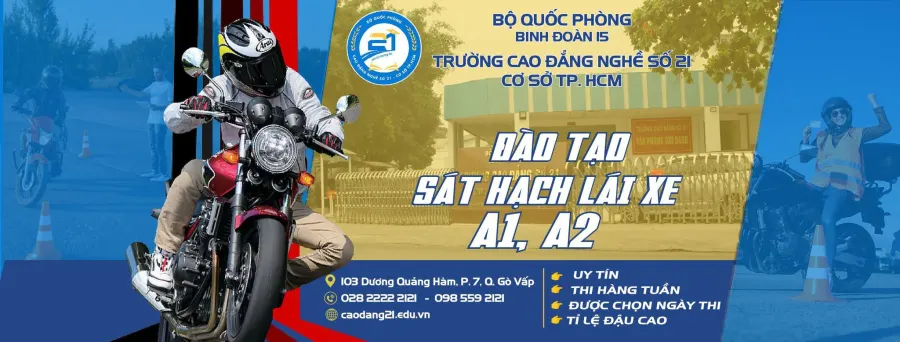 Trường Cao Đẳng Nghề Số 21 BQP - Cơ Sở TP.HCM