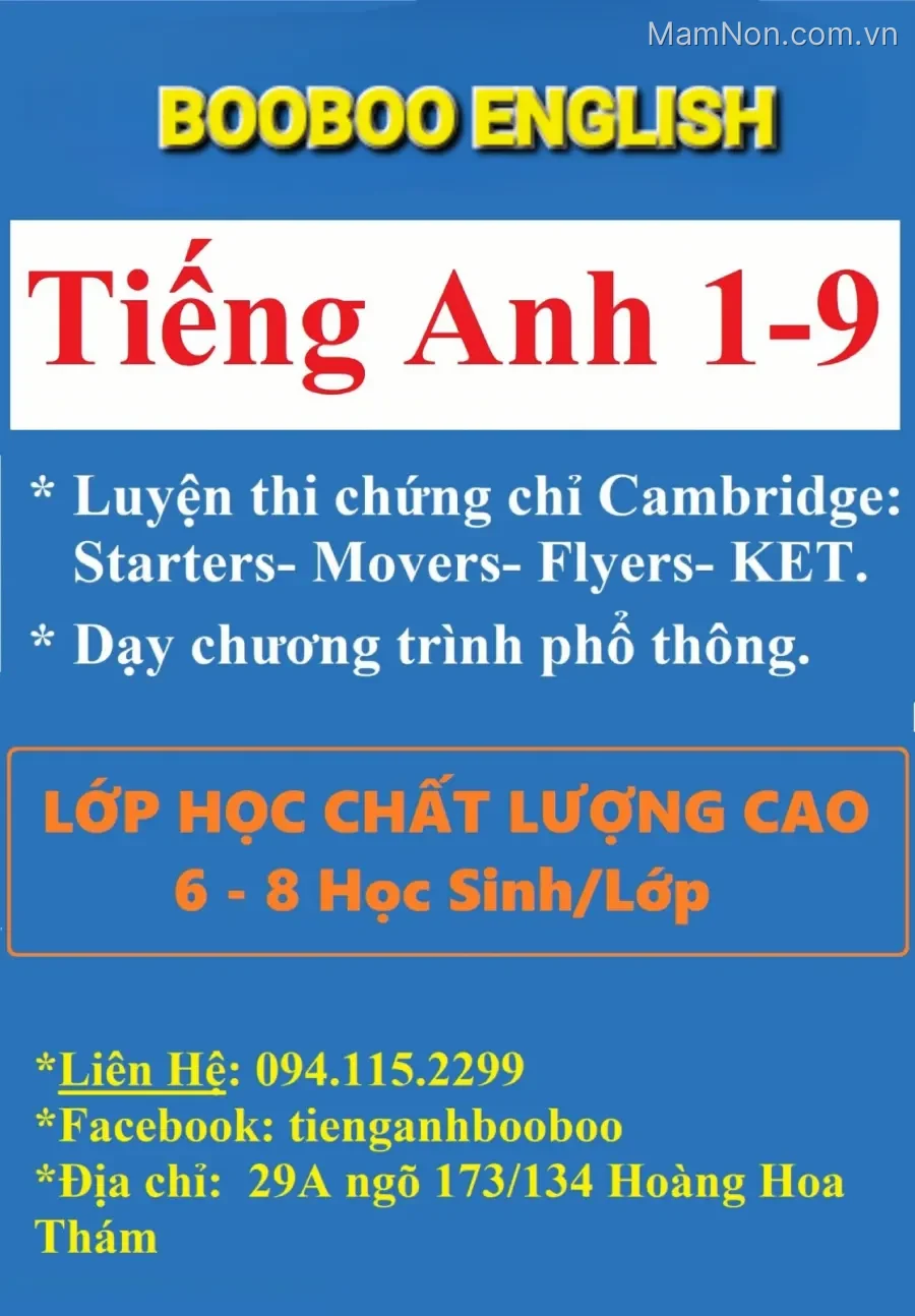 Trung tâm BooBoo English