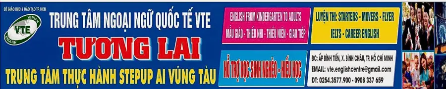 Trung tâm Ngoại Ngữ Tương Lai - VTE - Cơ sở 1