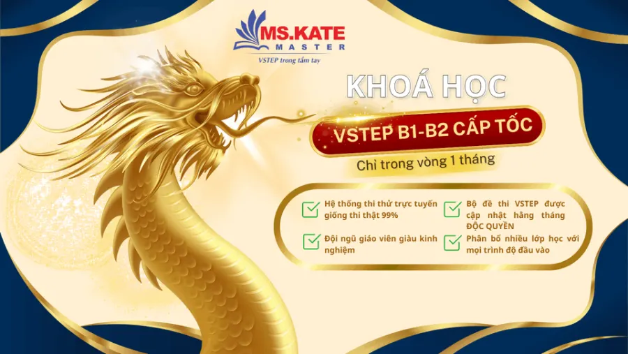 Trung tâm Luyện Thi Tiếng Anh B1 B2 - Ms.Kate Master