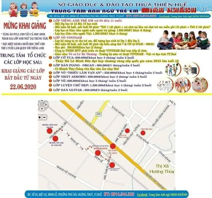 Lớp Anh Ngữ Minh Khánh