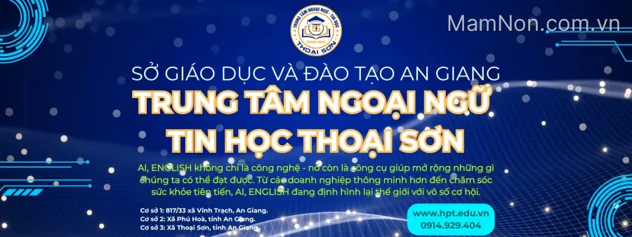 Trung tâm Ngoại ngữ - Tin học Thoại Sơn