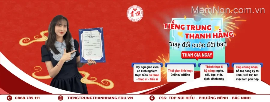 Trung tâm Tiếng Trung Thanh Hằng - Cơ sở 9