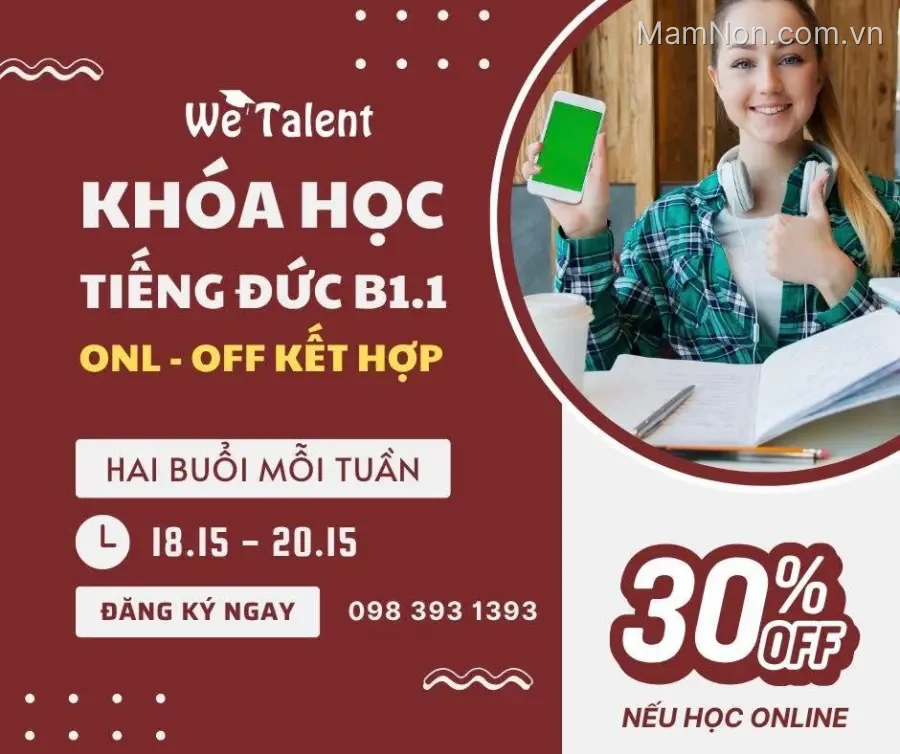 Lớp Học tiếng Đức cùng We Talent