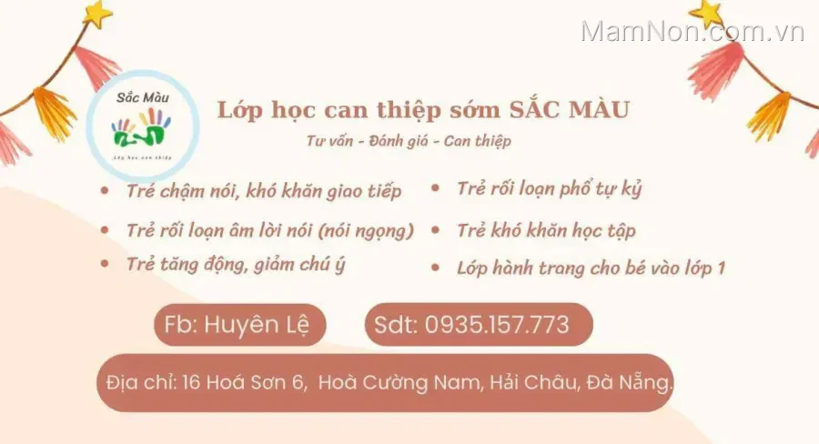Trung tâm Can thiệp sớm Sắc Màu