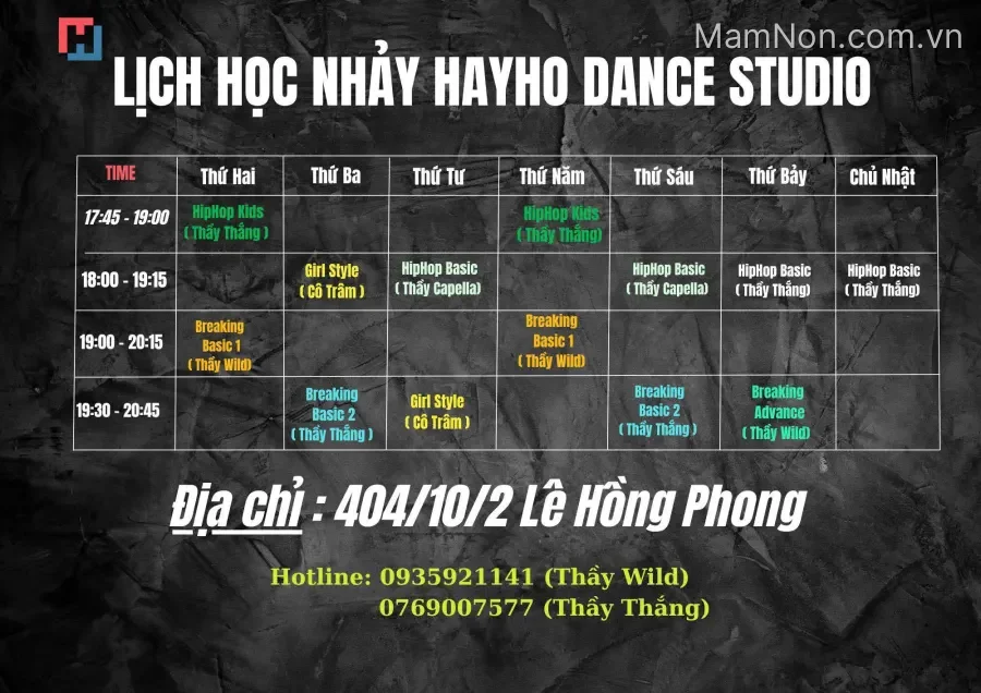 Trung tâm HayHo Dance Studio