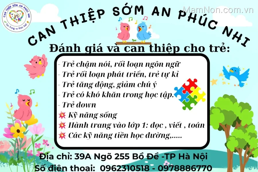 Lớp can thiệp sớm An Phúc Nhi
