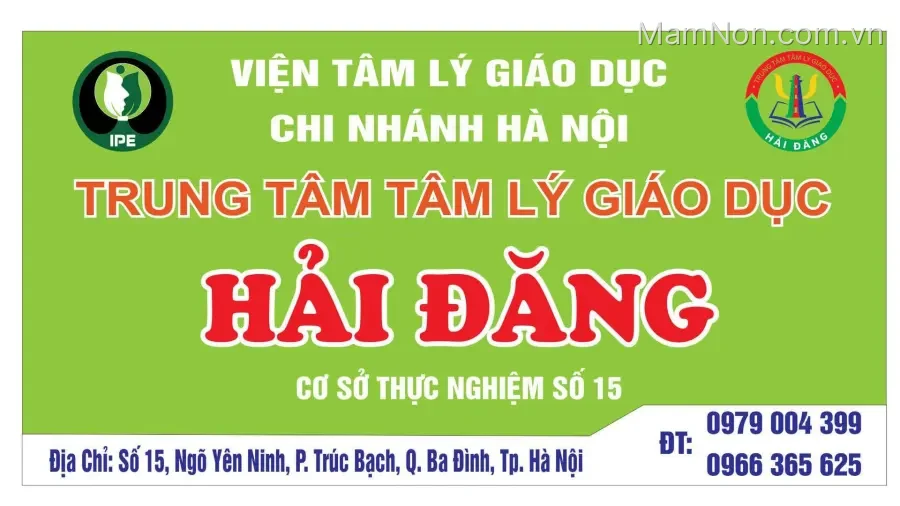 Trung tâm Tâm lý giáo dục Hải Đăng